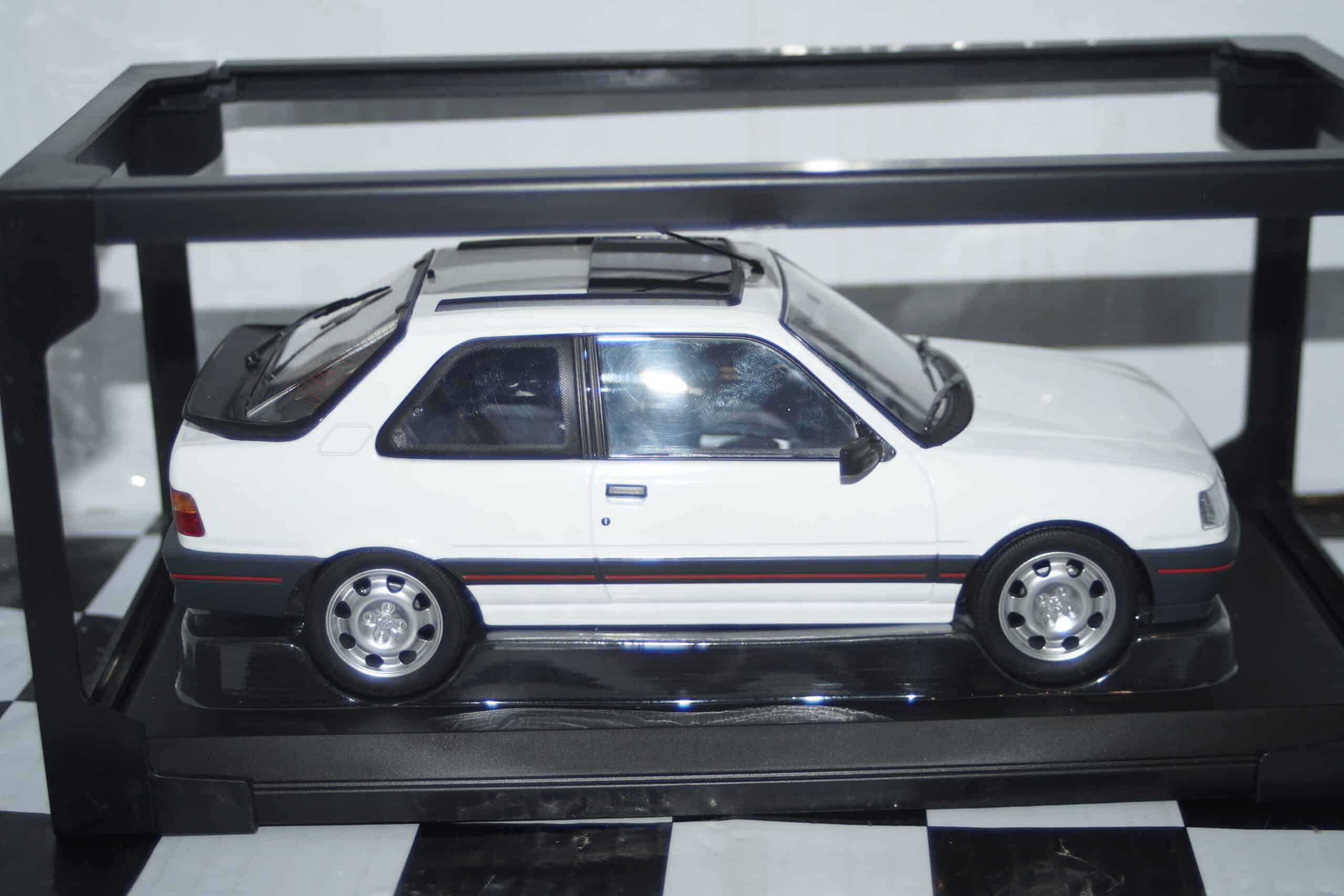 Norev peugeot 309 gti 1988 white 1:18 scale 184888