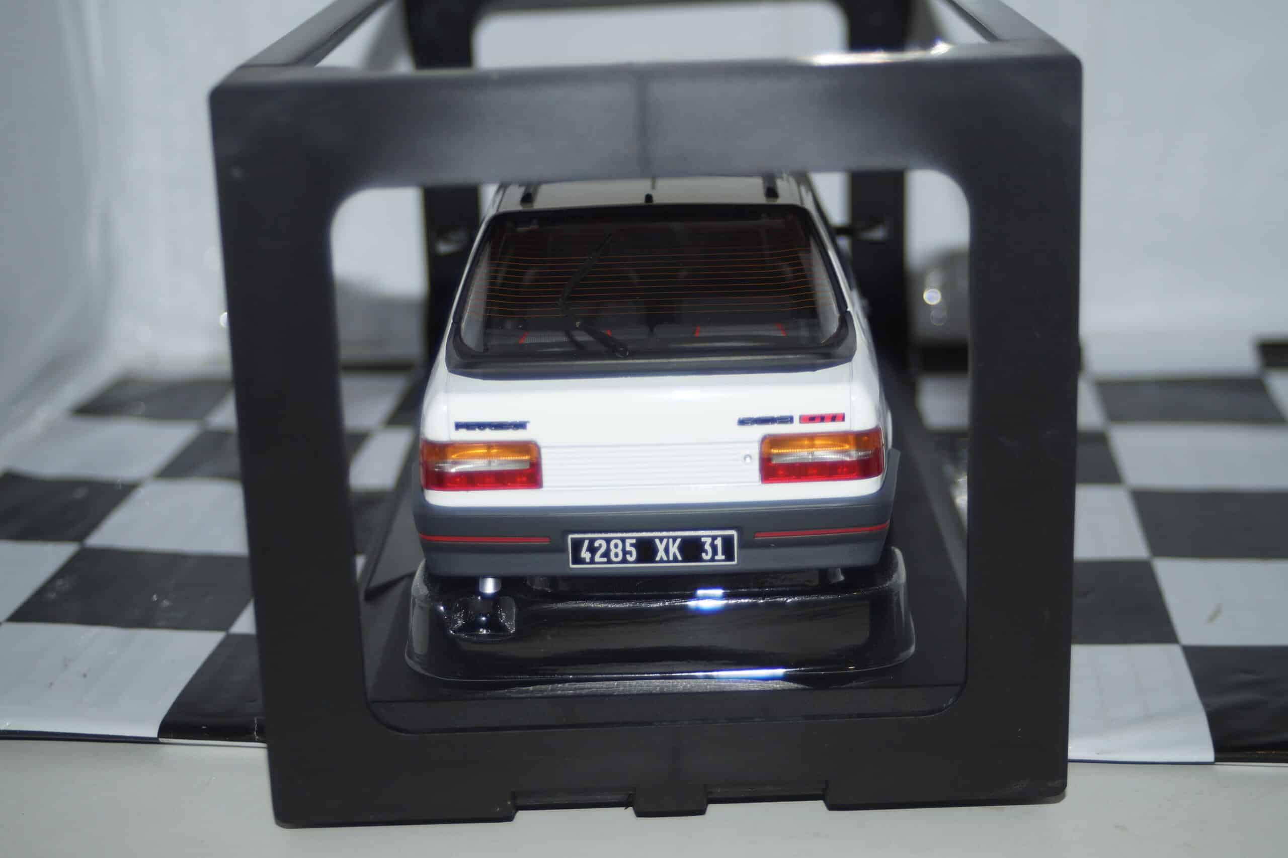 Norev peugeot 309 gti 1988 white 1:18 scale 184888