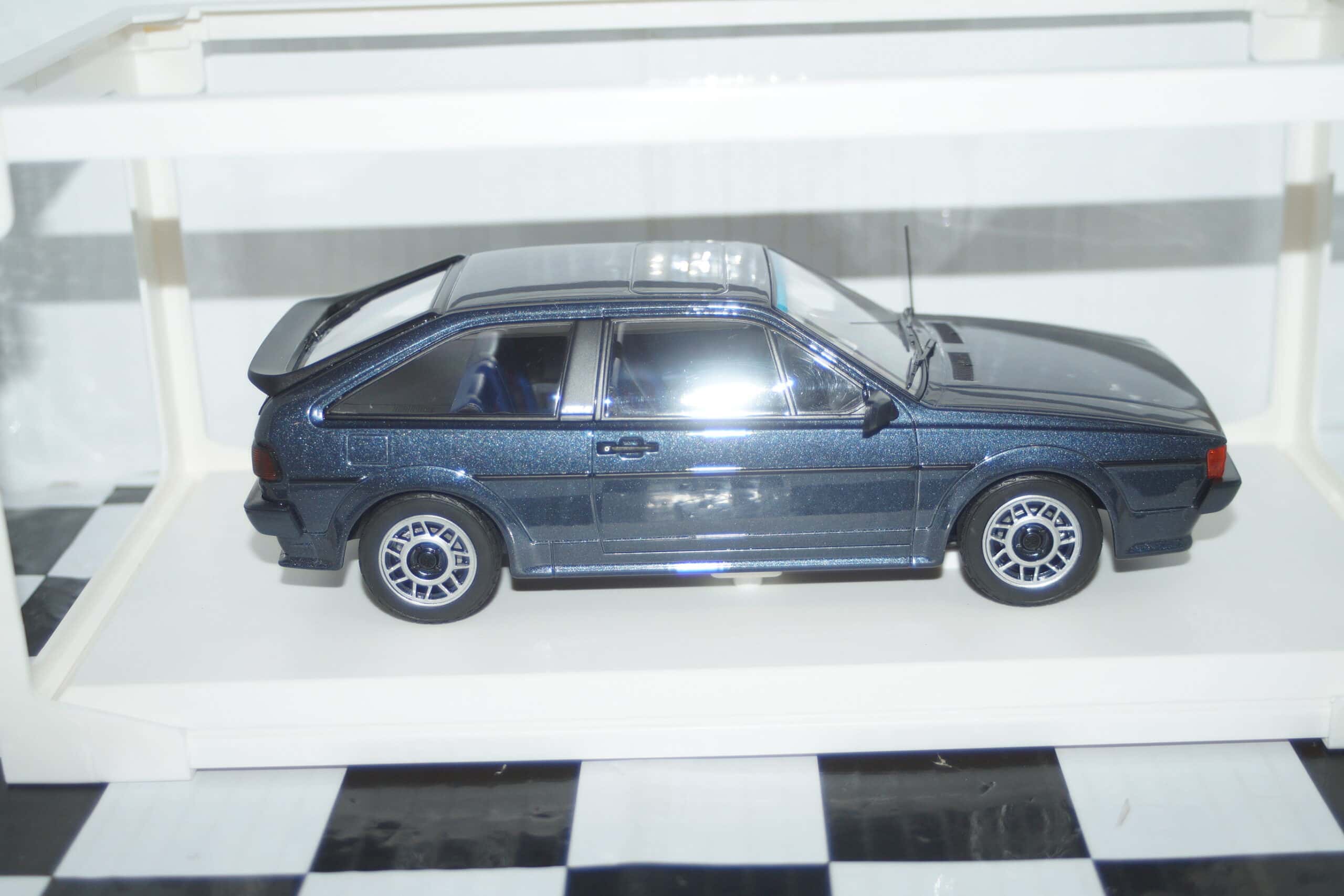 Norev volkswagen scirocco scala 1987 helios blue metallic 1:18 ref 188632