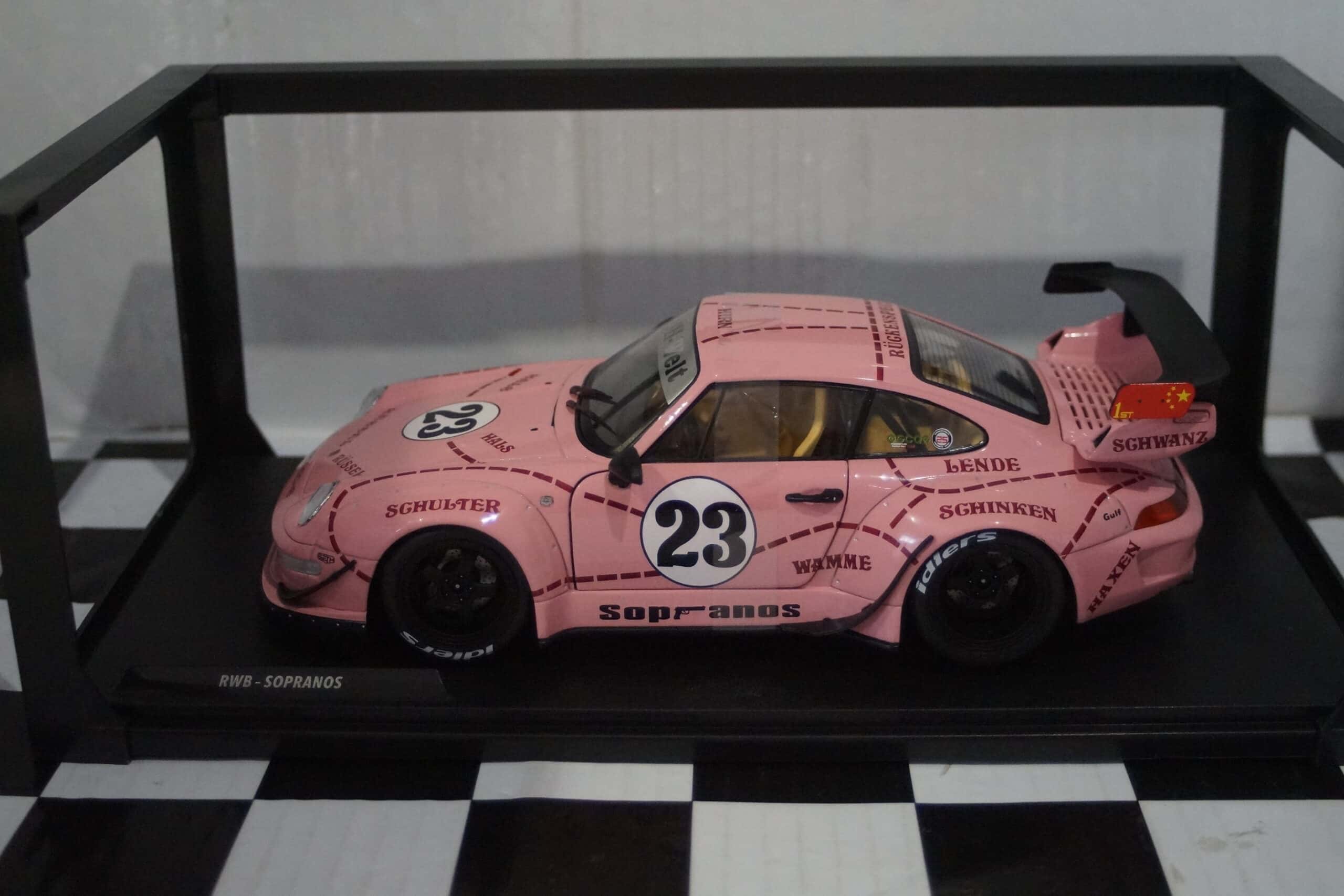 Solido porsche 911 993 rwb bodykit #23 pink pig coupe 2020 1:18 s1808503