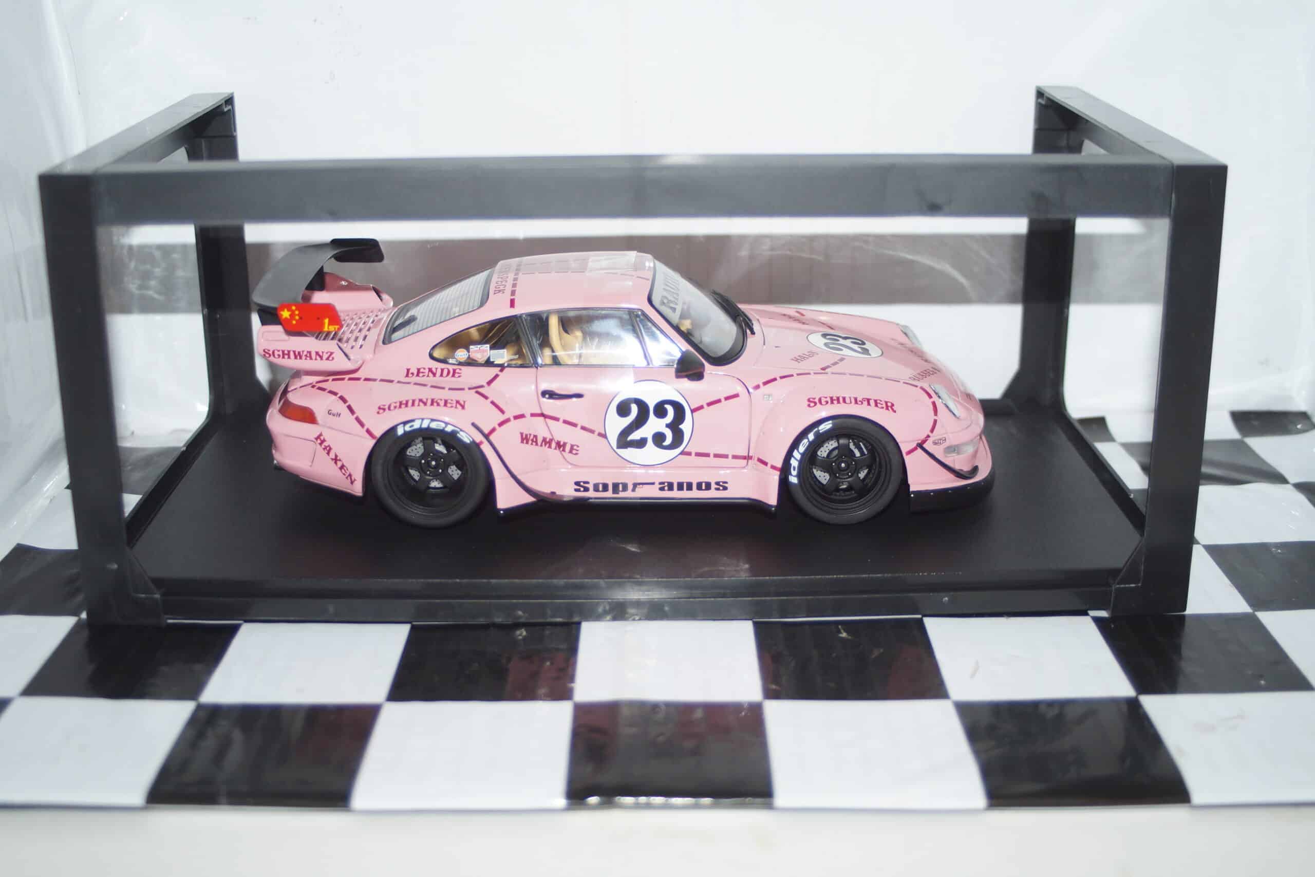 Solido porsche 911 993 rwb bodykit #23 pink pig coupe 2020 1:18 s1808503