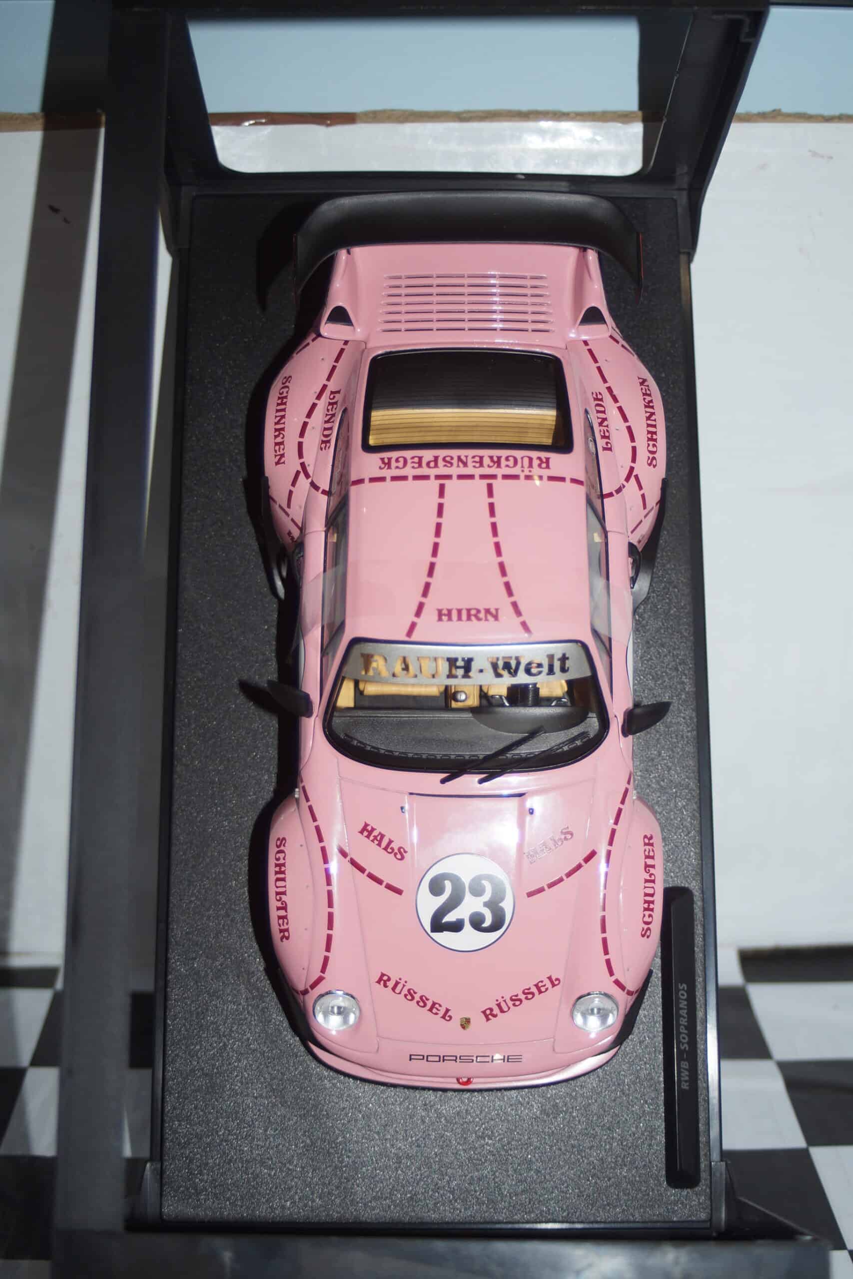 Solido porsche 911 993 rwb bodykit #23 pink pig coupe 2020 1:18 s1808503