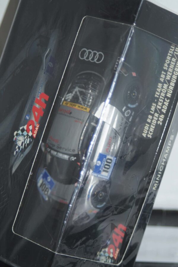 Minichamps audi r8 lms 24h nurburgring #100 2009 1:43 437 091900