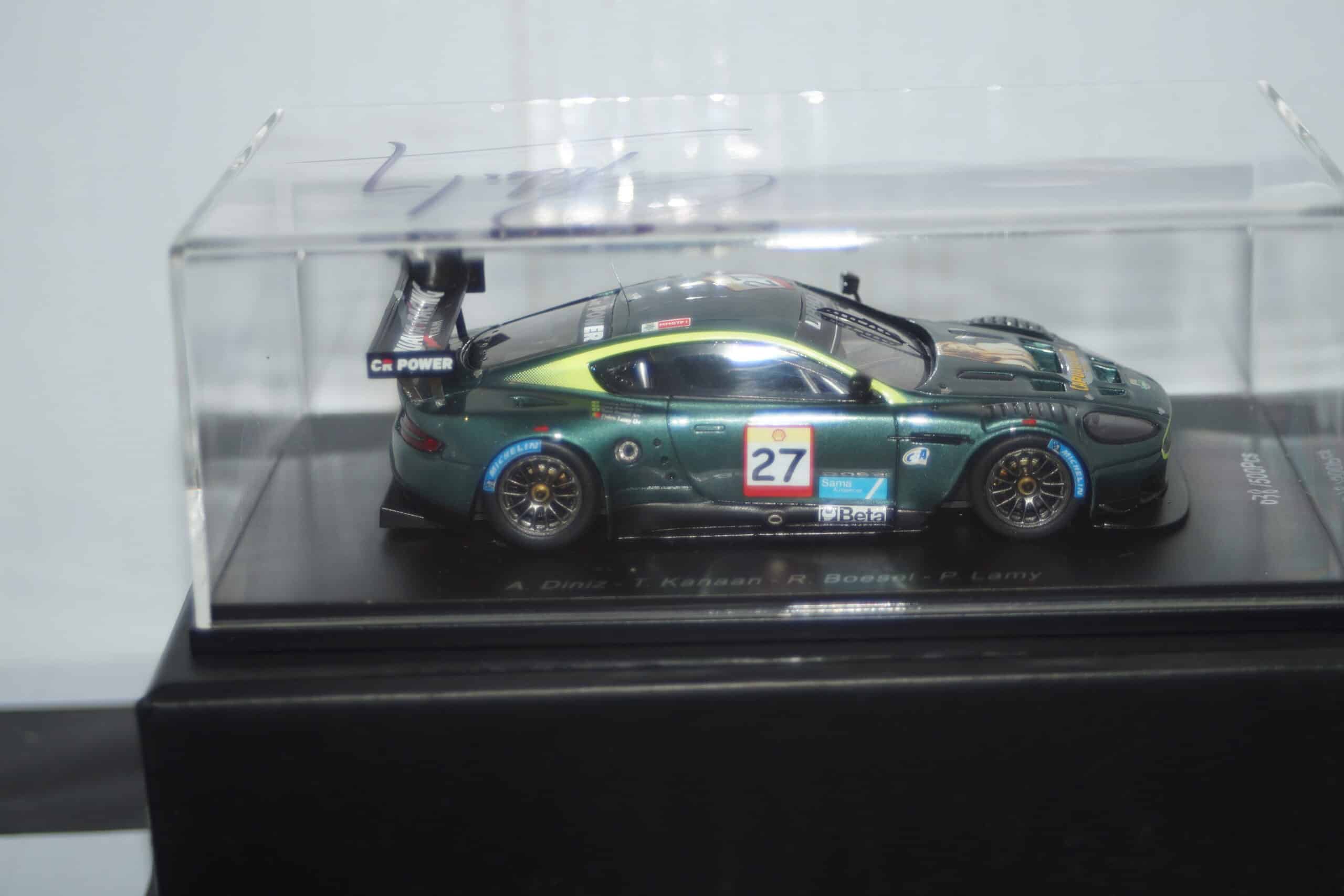 Spark aston martin dbr9 #27 interlagos 2006 ref s1202 (signed) in 1:43