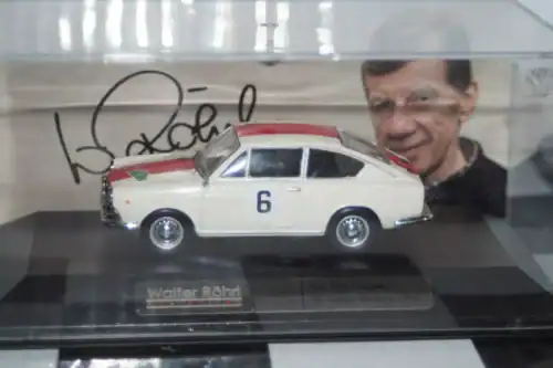 Ixo fiat 850 coupe #6 rally baveria walter rohl 1968 1/43rd