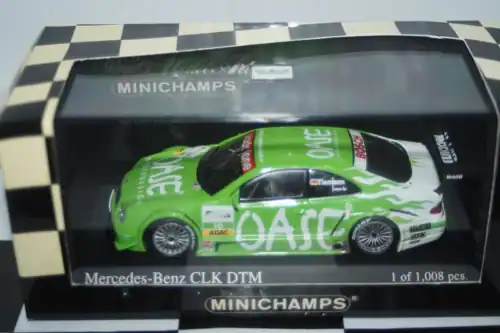 Minichamps mercedes clk coupe 2001 dtm m.tieman 400 023116