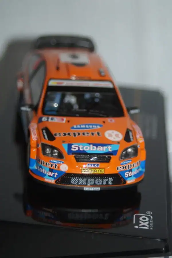 Ixo ford focus rs wrc 08 4th rally norway 2009 solberg #6 (signed) ram359 1/43rd