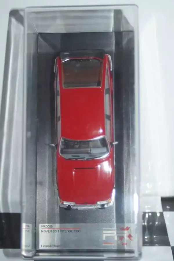 Premium x rover sd 1 vitesse 1980 in red 1:43 diecast prd085