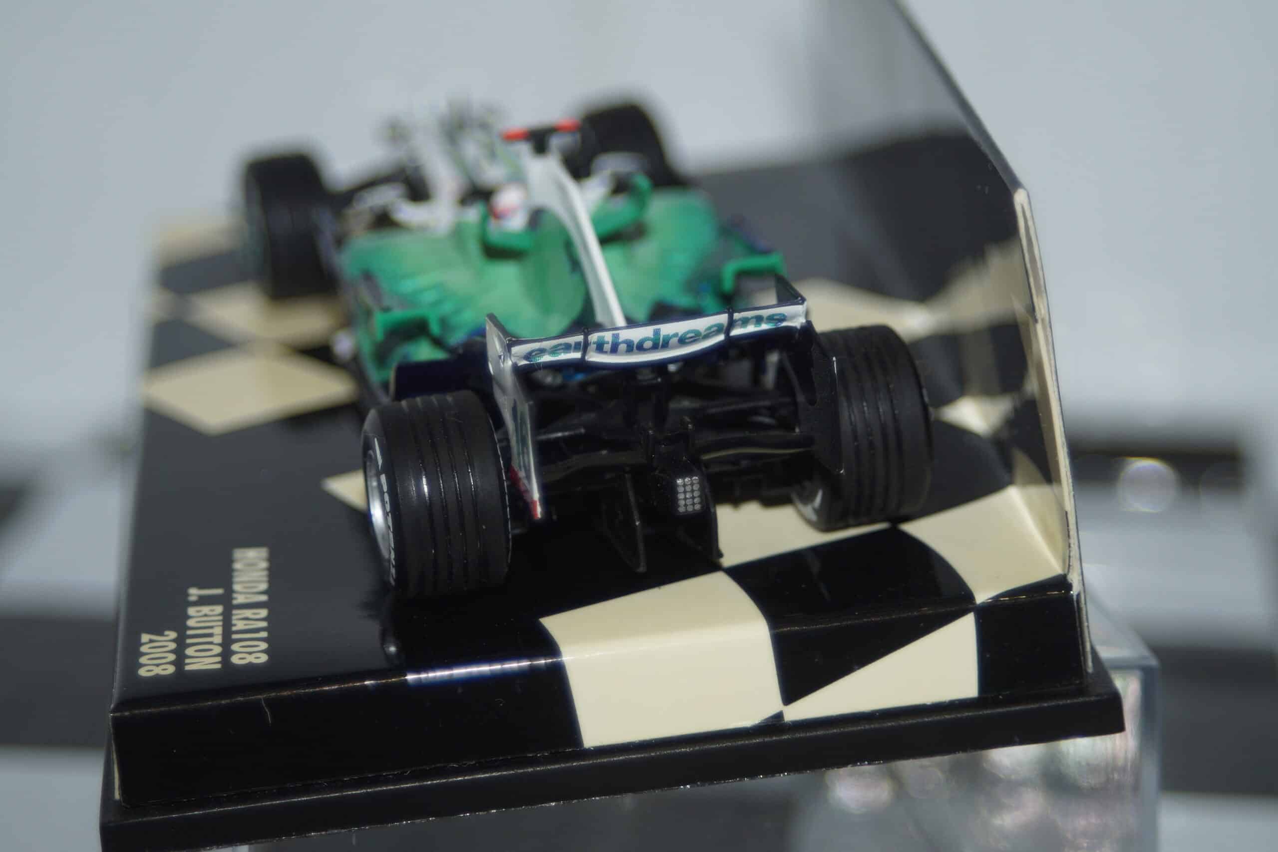 Minichamps honda racing f1 team ra108 2008 j. button #16 400 080016 1:43