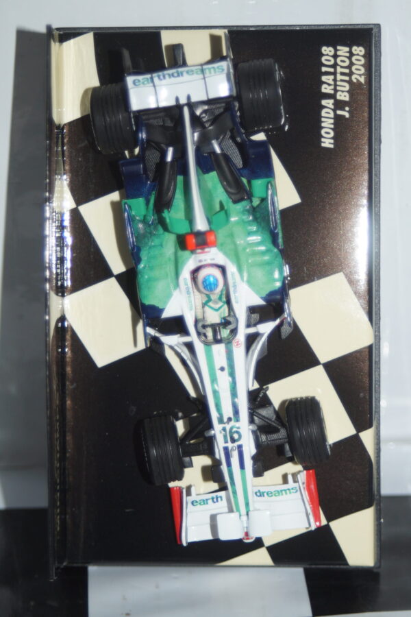 Minichamps honda racing f1 team ra108 2008 j. button #16 400 080016 1:43
