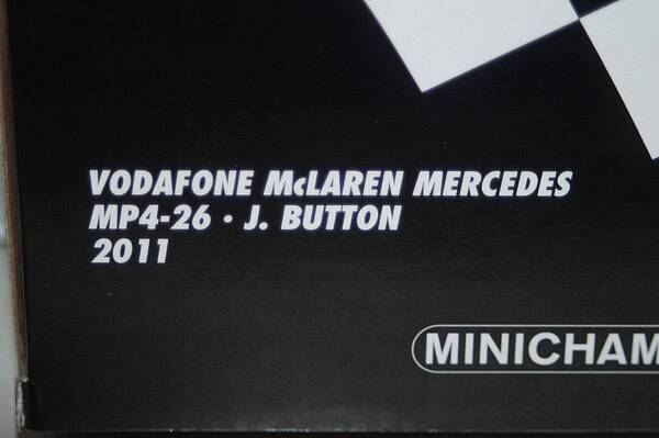 Minichamps mclaren mercedes mp4-26 j.button f1 2011 530 111804 1:18