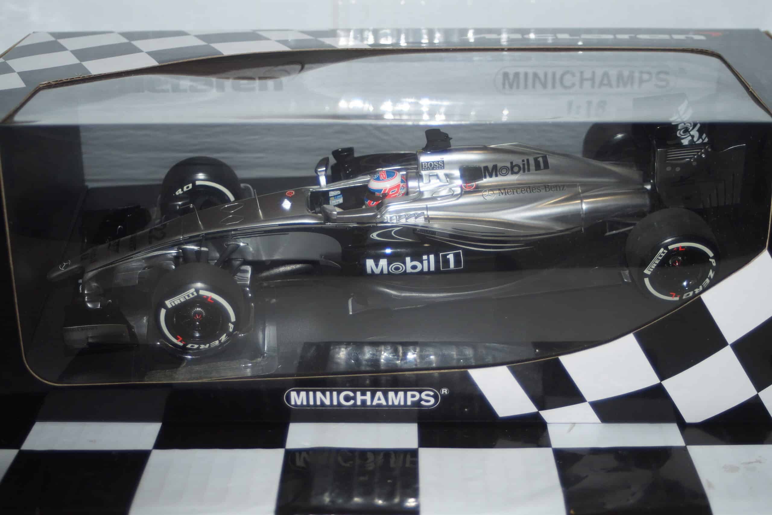 Minichamps mclaren mercedes mp4-29 j.button f1 2012 530 141822 1:18