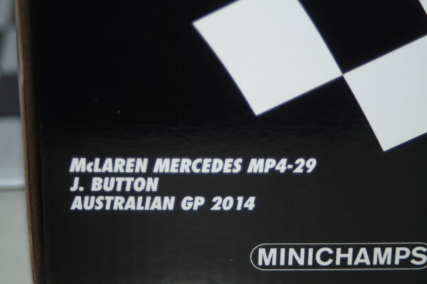 Minichamps mclaren mercedes mp4-29 j.button f1 2012 530 141822 1:18