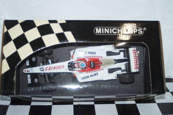 Minichamps b.a.r honda 005 j.button 100 030017 1:18