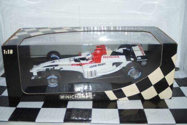 Minichamps b.a.r honda 007 j.button 100 050003 1:18