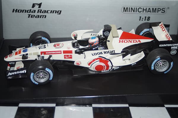 Minichamps honda racing team ra06 j.button 2006 100 060012 1:18