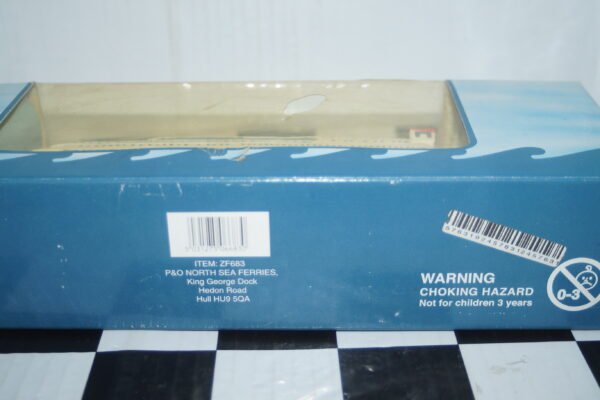 P & o north sea ferries - pride of hull -heavy resin type model ref zf683