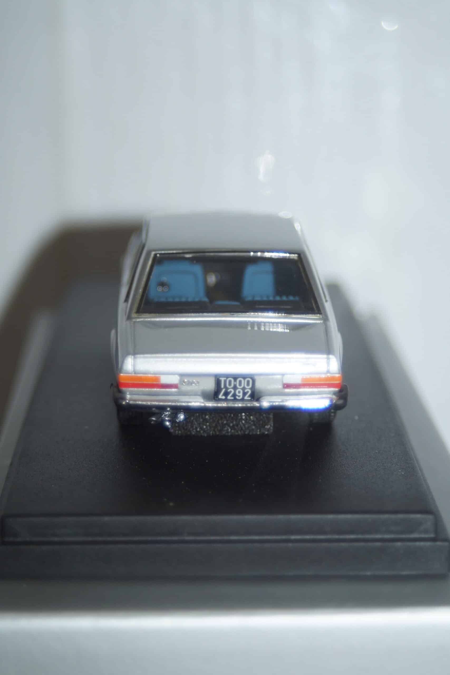 Replicar fiat 130 coupe 1972 in silver hand built in approx 1/43rd