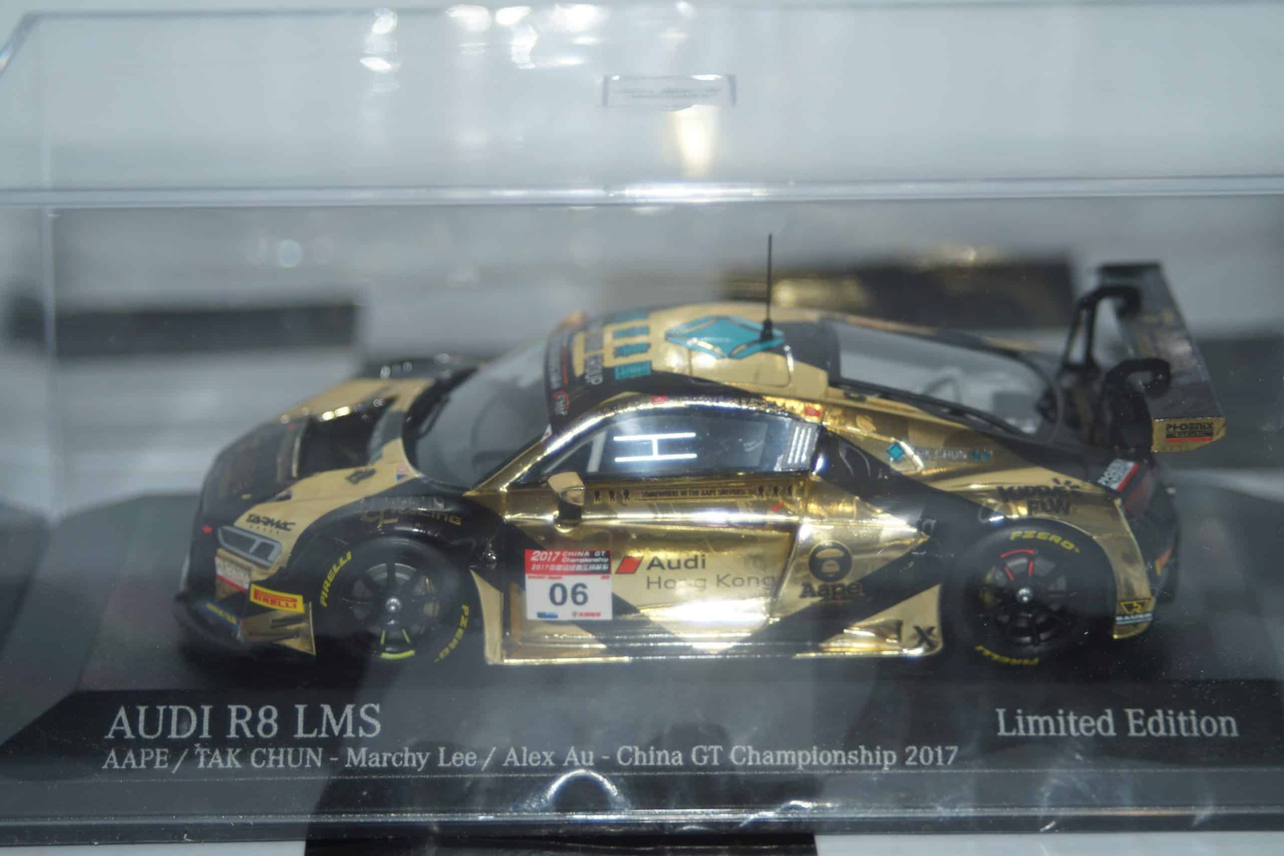 Minichamps audi r8 lms china gt championship 2017 1:43 437 171106