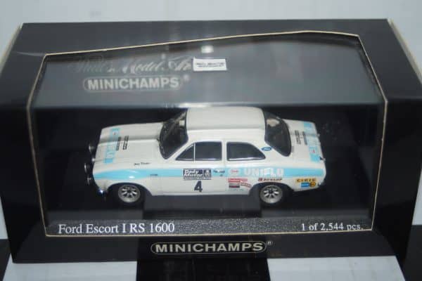 Minichamps ford escort mk1 rs 1600 #114 brands hatch 1971 fitzpatrick 400 718114 1:43