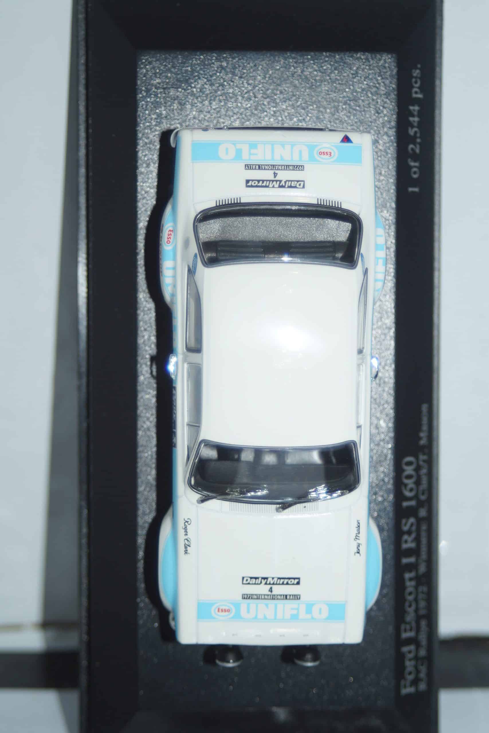 Minichamps ford escort mk1 rs 1600 #114 brands hatch 1971 fitzpatrick 400 718114 1:43