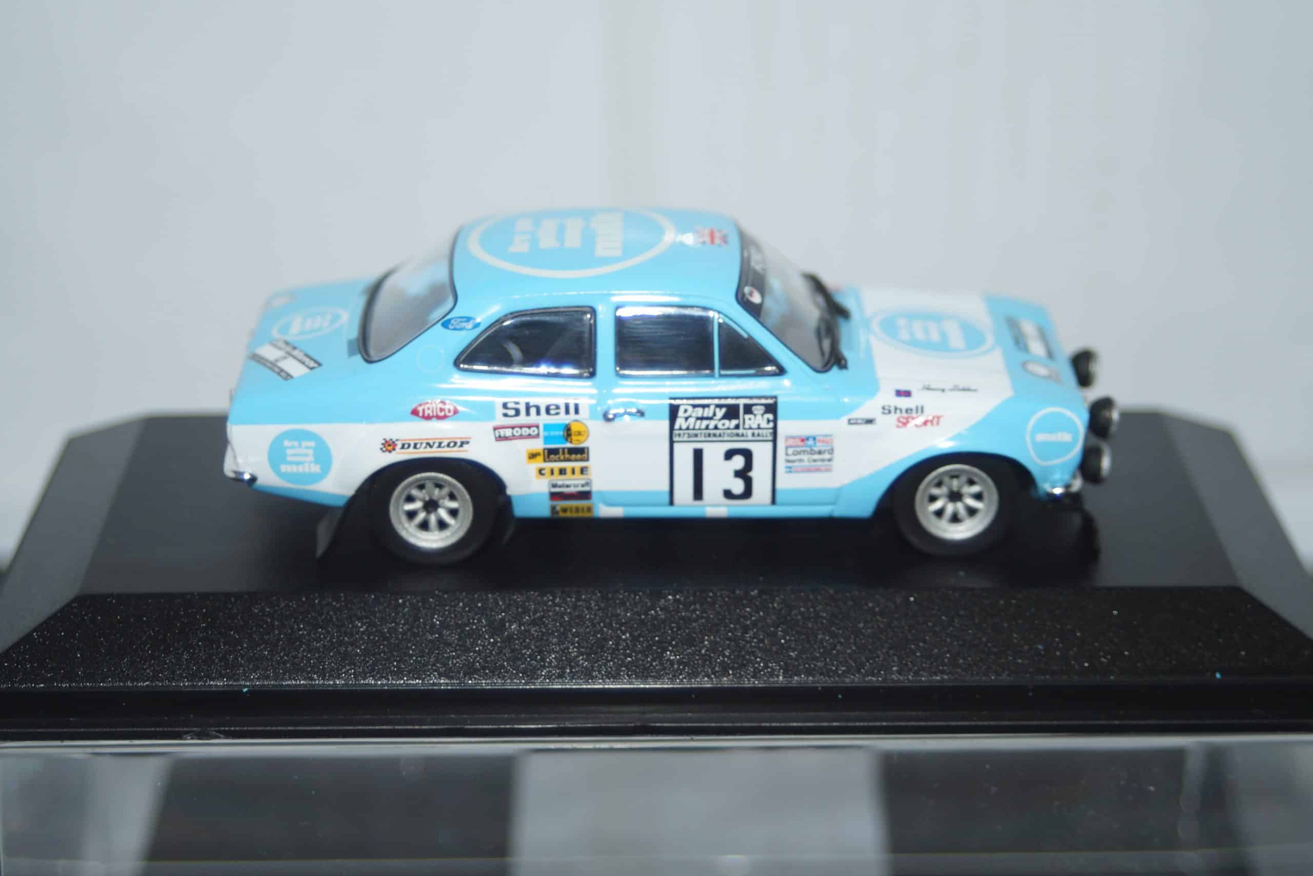 Minichamps ford escort mk1 rs 1600 #13 rac rally 1973 makinen 400 738113 1:43