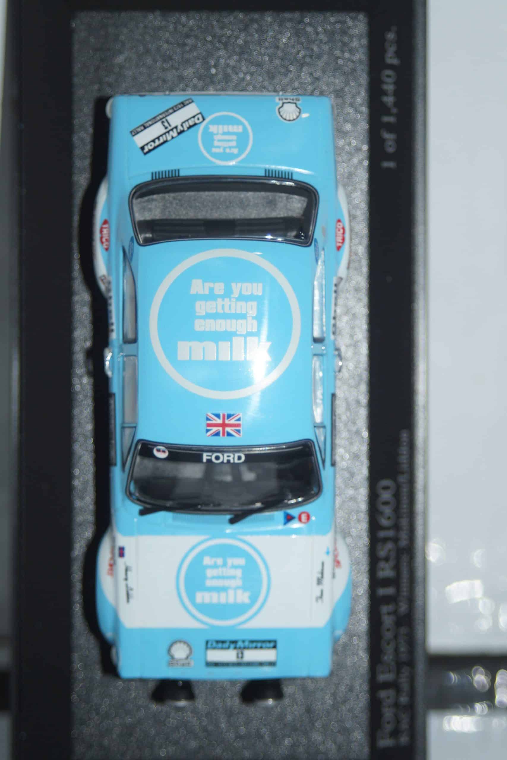 Minichamps ford escort mk1 rs 1600 #13 rac rally 1973 makinen 400 738113 1:43