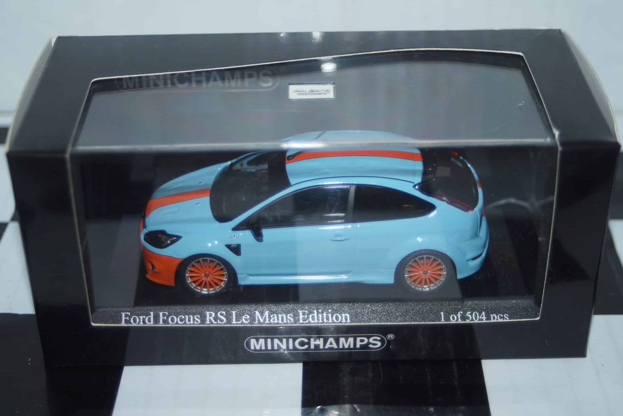 Minichamps ford focus rs le mans edition 2010 white 400 088267 1:43