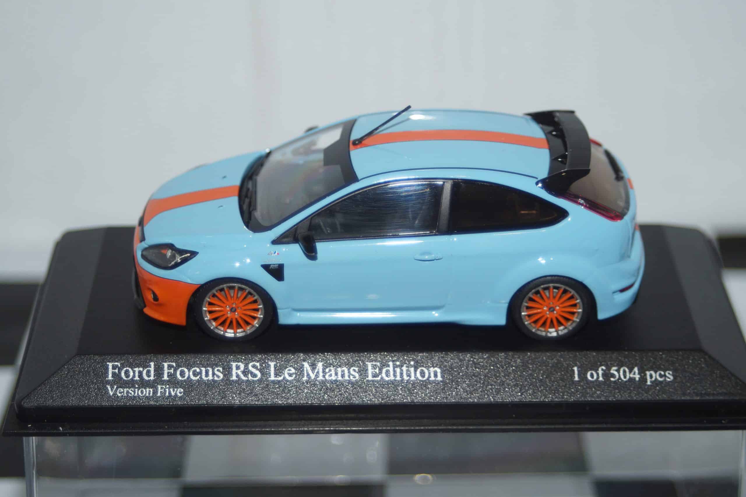 Minichamps ford focus rs le mans edition 2010 white 400 088267 1:43