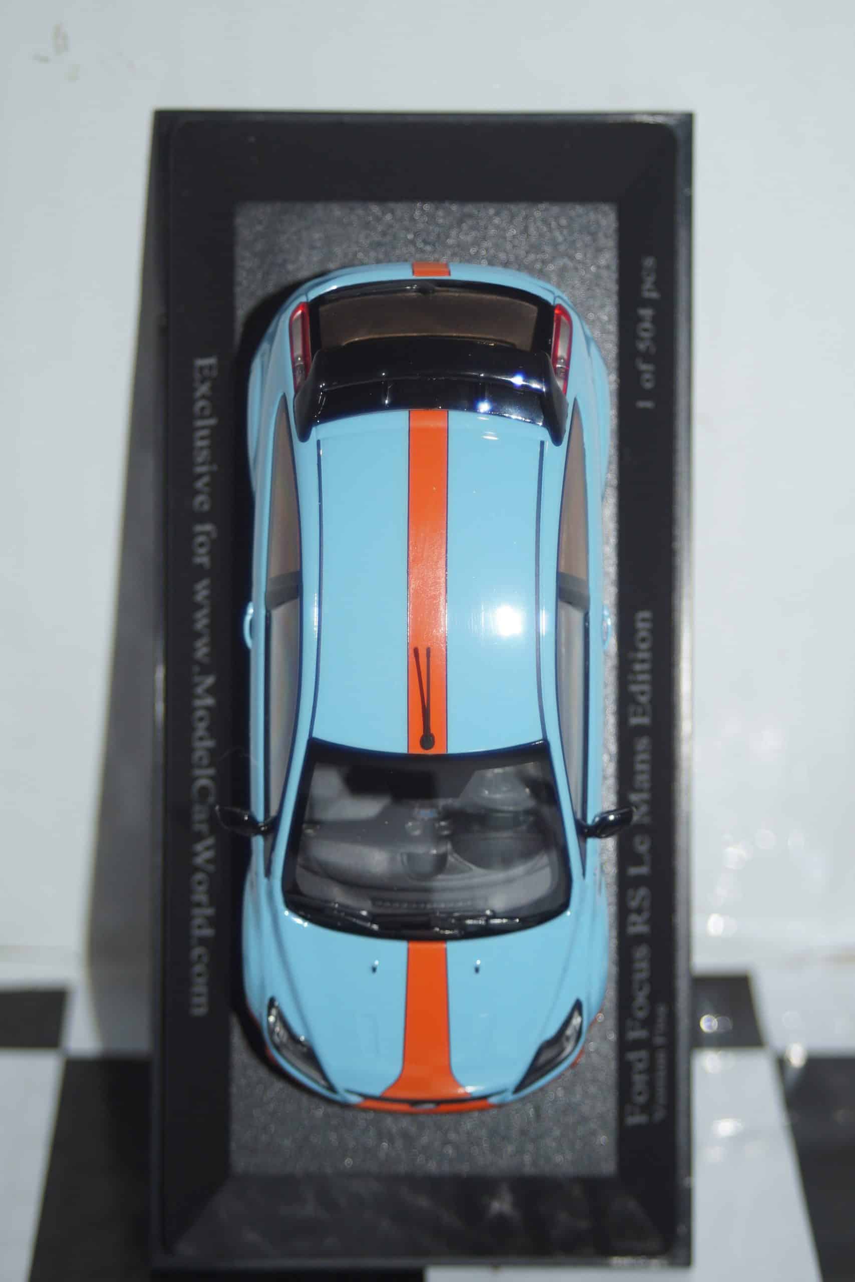 Minichamps ford focus rs le mans edition 2010 white 400 088267 1:43