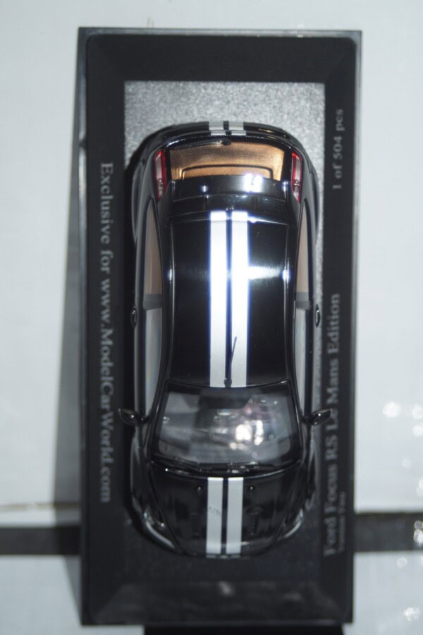 Minichamps ford focus rs le mans edition 2010 black 400 088166 1:43