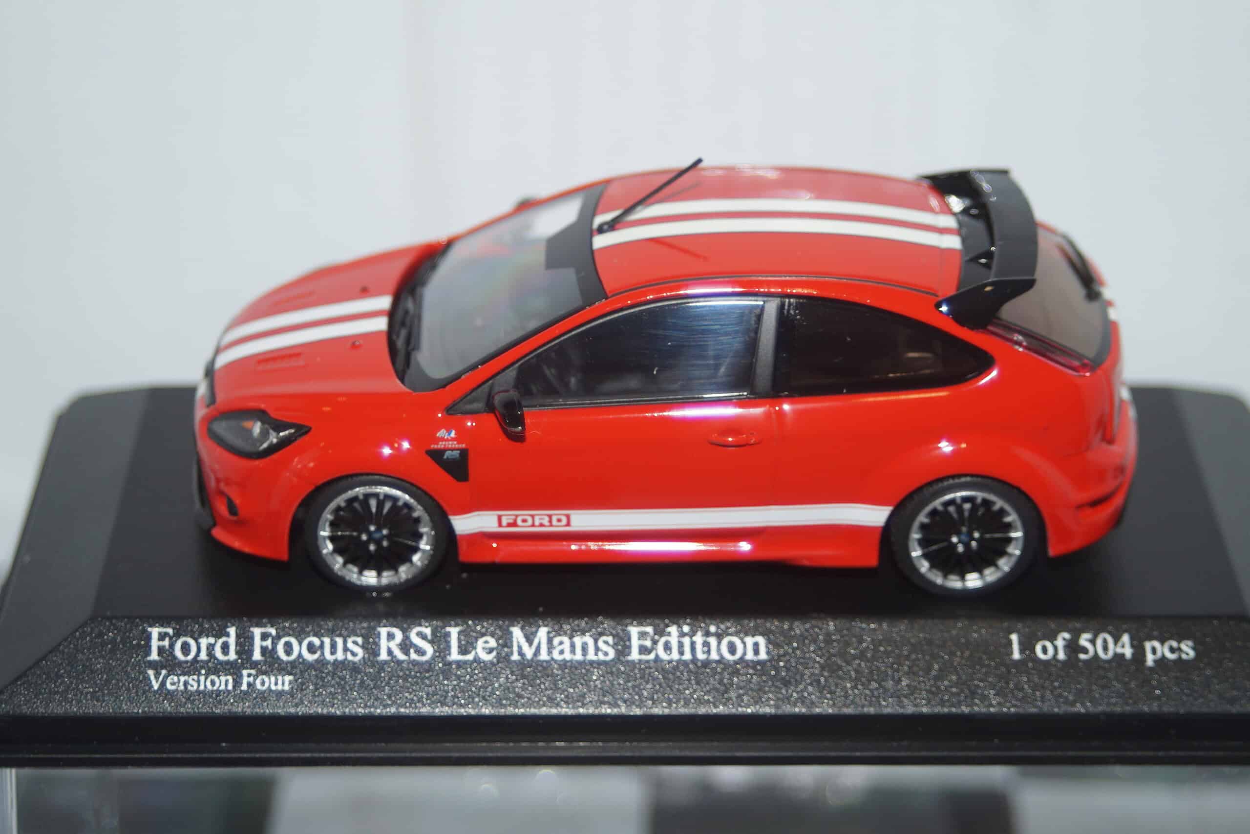 Minichamps ford focus rs le mans edition 2010 red 400 088167 1:43