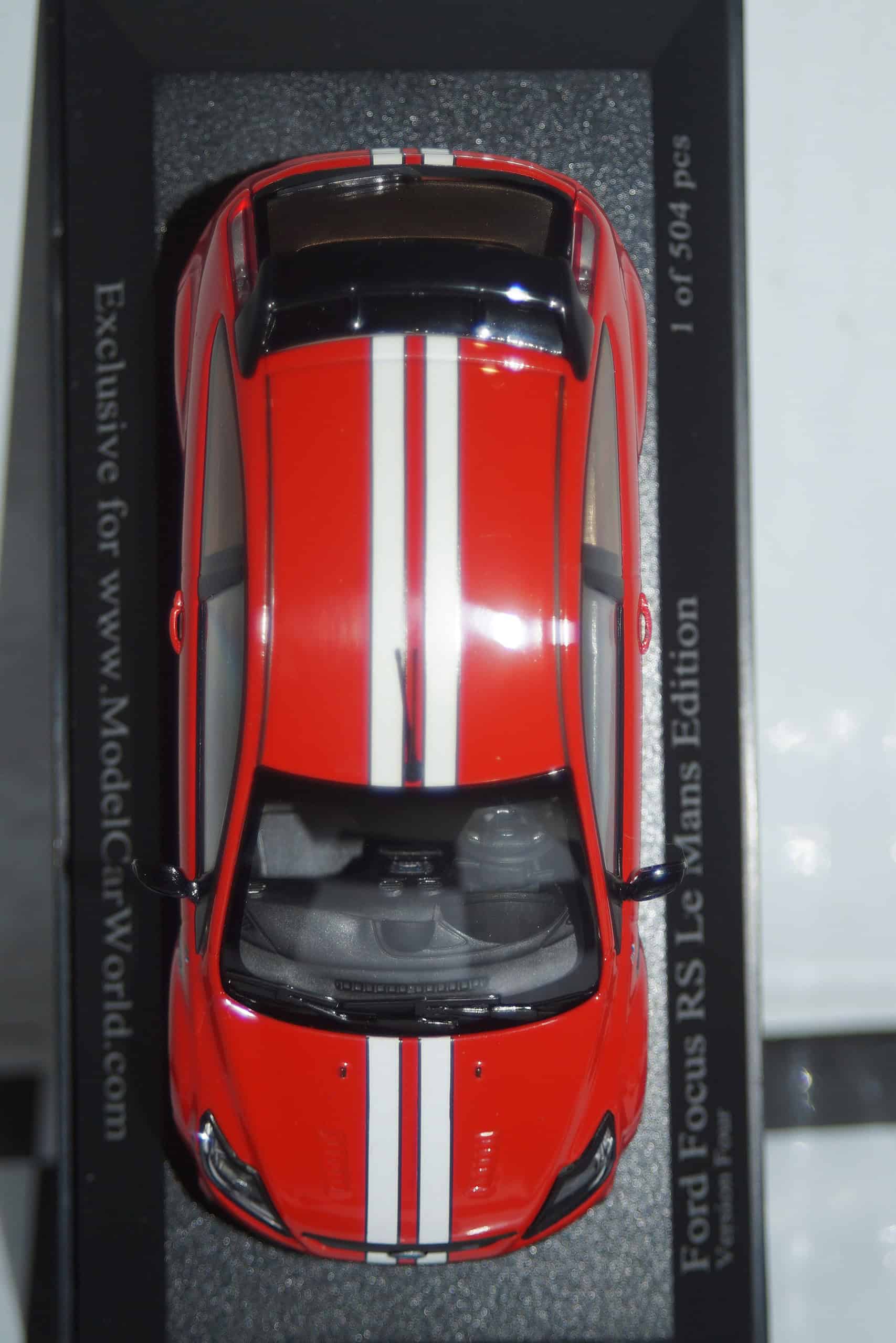 Minichamps ford focus rs le mans edition 2010 red 400 088167 1:43