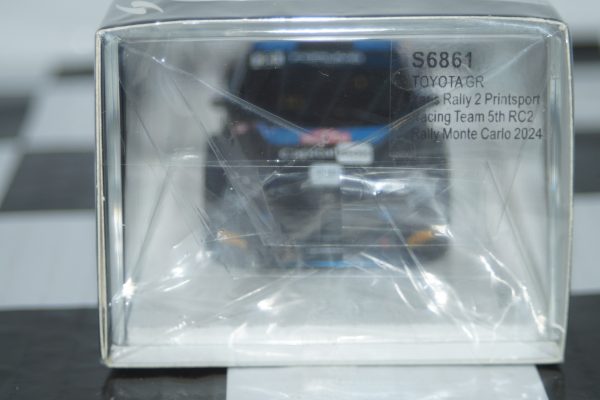 Spark toyota gr yaris 5th rc2 monte carlo 2024 s.pajari #23 1:43 resin s6861