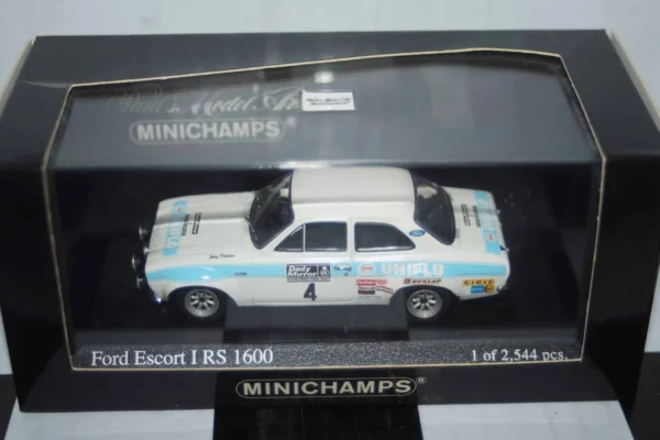Minichamps ford escort mk1 rs 1600 #4 rac rally 1972 r.clark 400 728104 1:43