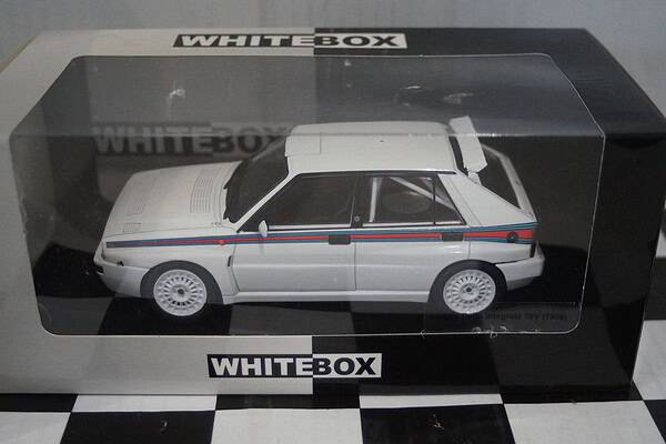 Whitebox lancia delta integrale 16v 1989 white 1:24 wb124238