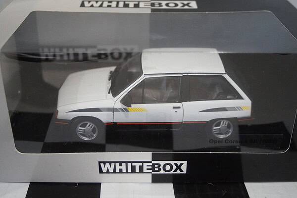 Whitebox opel / vauxhall corsa a sr 1985 white 1:24 wb124239-o