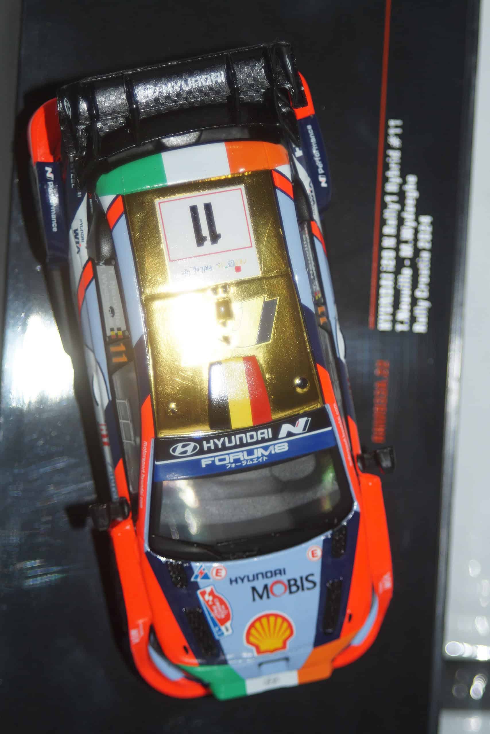 Ixo hyundai i20 n rally1 #11 rally croatia 2024 t.neuville 1:43 ram933a.22
