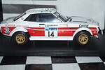 Ixo toyota celica 2000 gt(ra21) #14 rac rally 1977 p-i.walfridson 1:18 18rmc189b