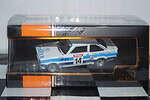 Ixo ford escort mk2 rs 1800 #14 haspengouw rally 1981 rac441.22 1:43 diecast