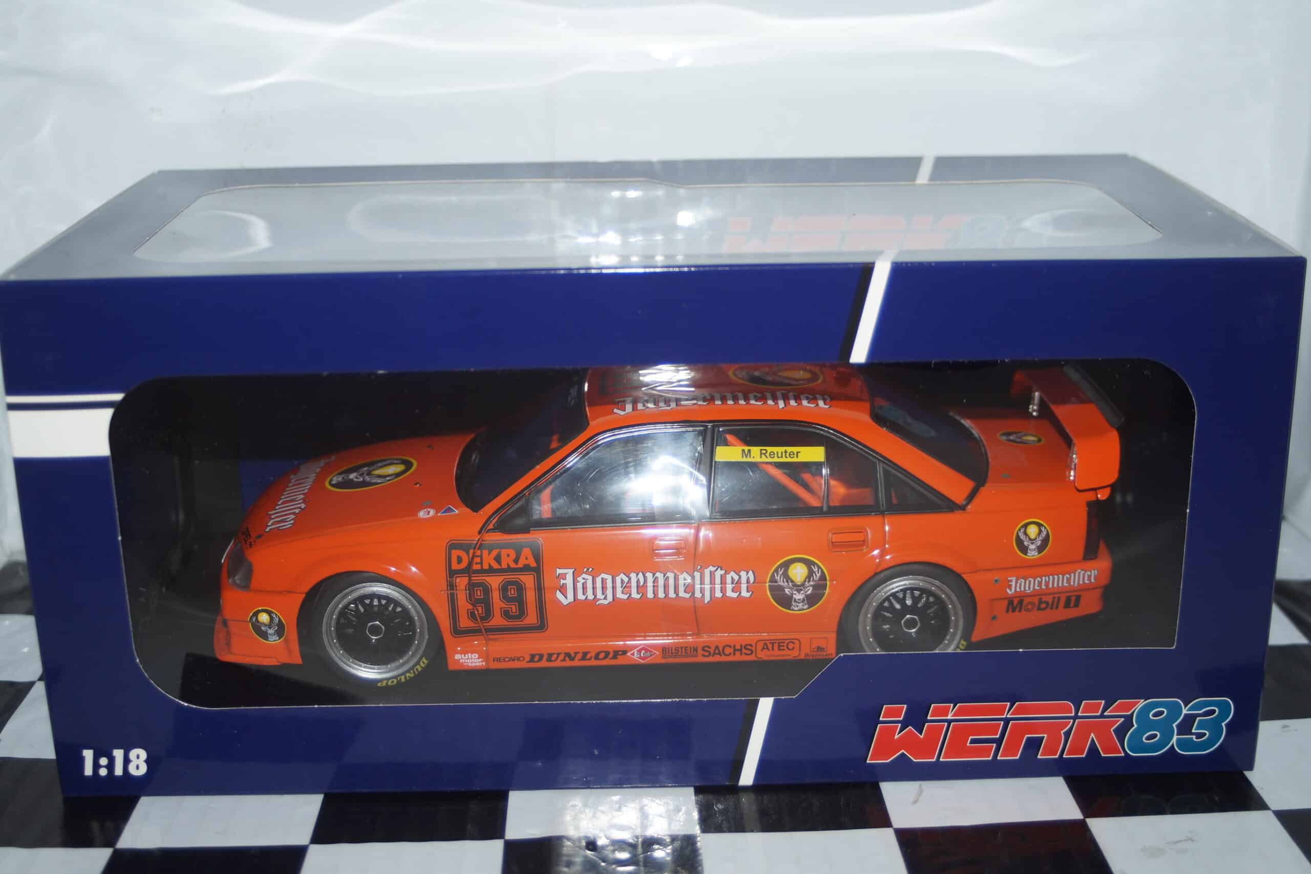 Werk83 opel calibra v6 4x4 dtm itc #2 k.rosberg 1:18 diecast w1802004