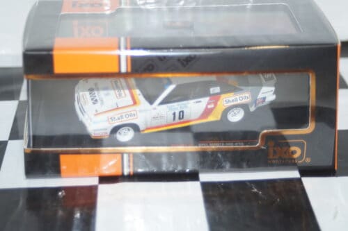 Ixo opel manta 400 manx rally 1985 #10 b.fisher 1:43 diecast rac442.22