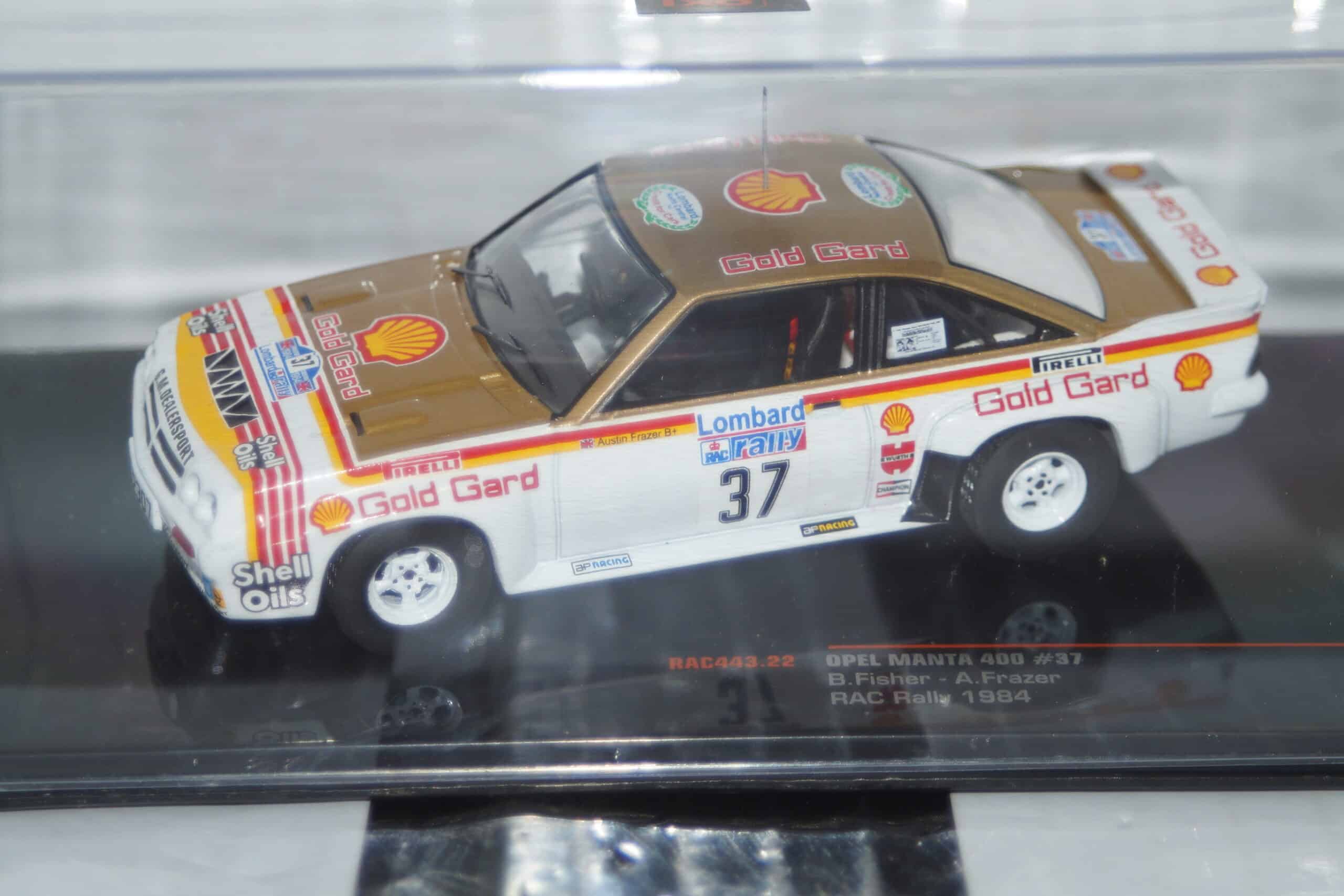 Ixo opel manta 400 rac rally 1984 #37 
