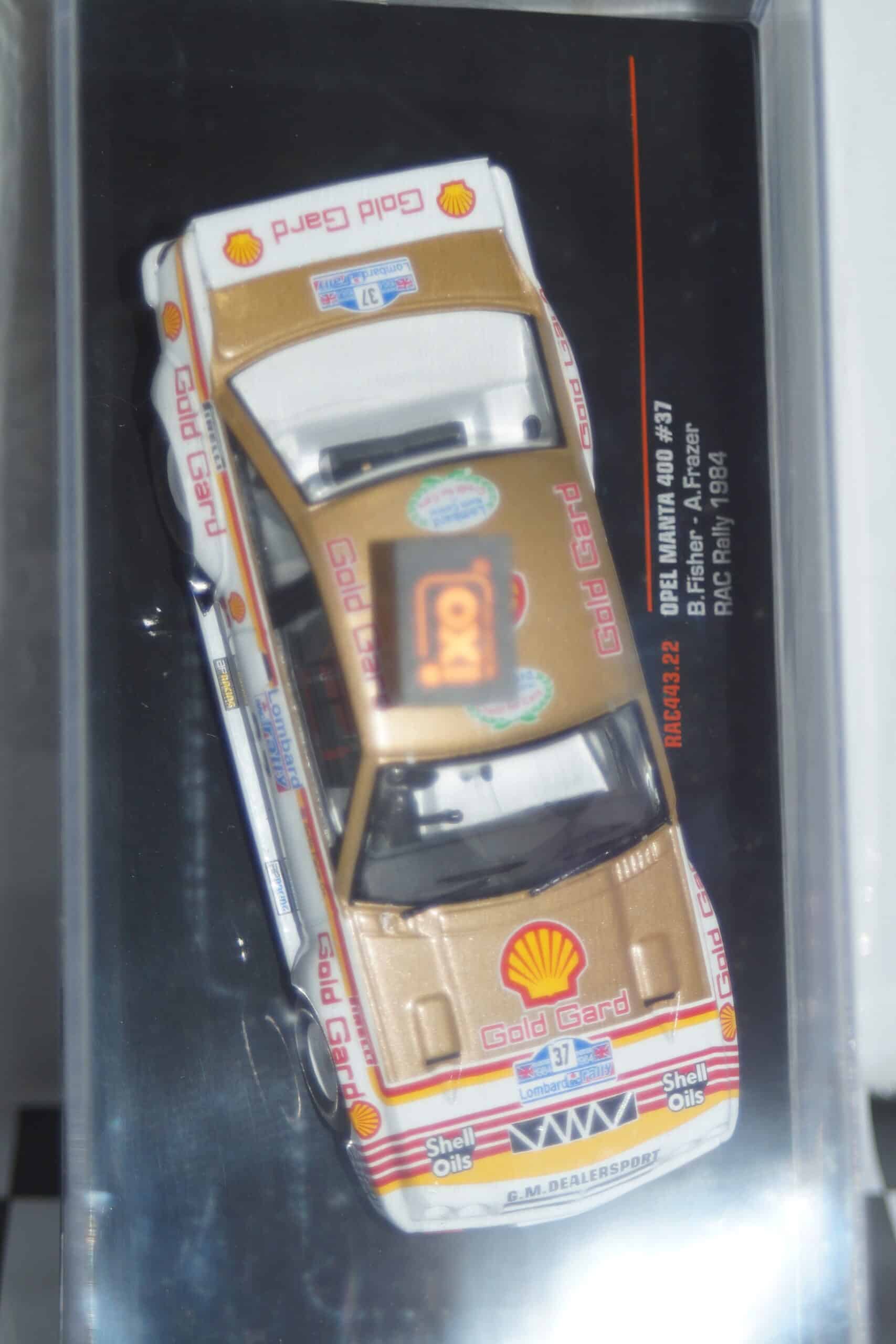 Ixo opel manta 400 rac rally 1984 #37 