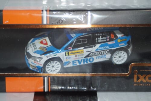 Ixo skoda fabia rs rally 2 winner barum czech rally 2021 #6 1:43 diecast ram935lq