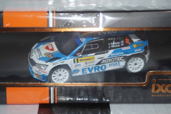 Ixo skoda fabia rs rally 2 winner barum czech rally 2021 #6 1:43 diecast ram935lq
