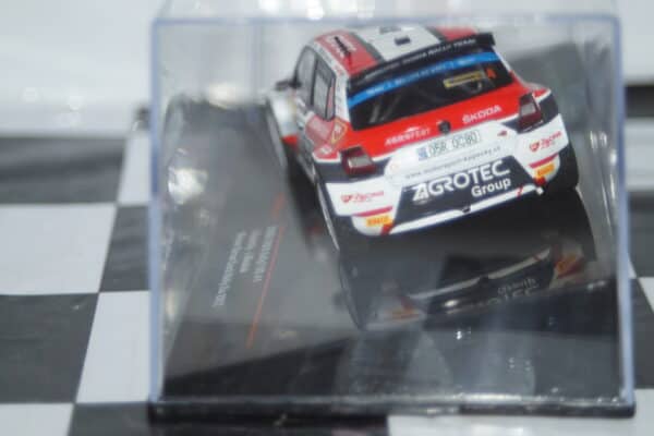 Ixo skoda fabia rs rally 2 winner barum czech rally 2022 #4 1:43 diecast ram936lq