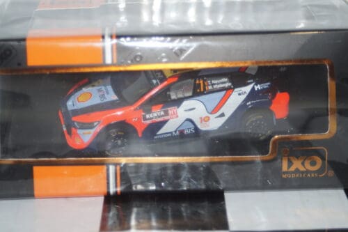 Ixo hyundai i20 n rally1 #11 kenya safari rally 2024 t.neuville 1:43 ram939.22
