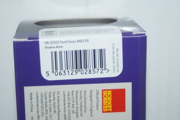 Vanguards ford focus mk3 rs black 1/43 ref  va15305