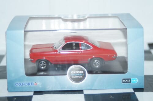 Oxford diecast vauxhall firenza 1800 sl in red 1:43rd ref vf002